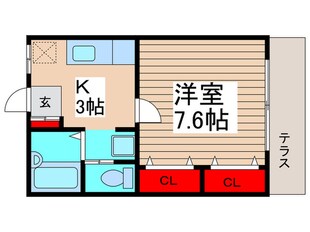 ウィステリアガーデンⅡの物件間取画像